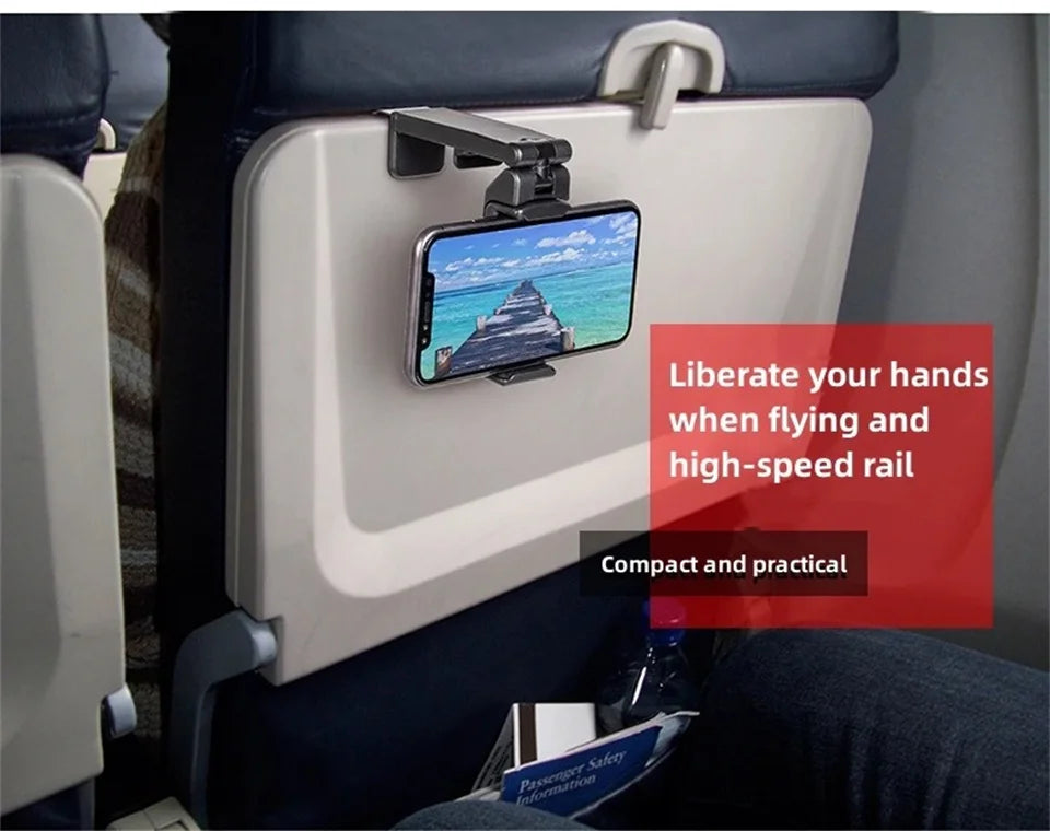 STTKGZD Airplane Phone Holder Portable Foldable Desktop Bracket