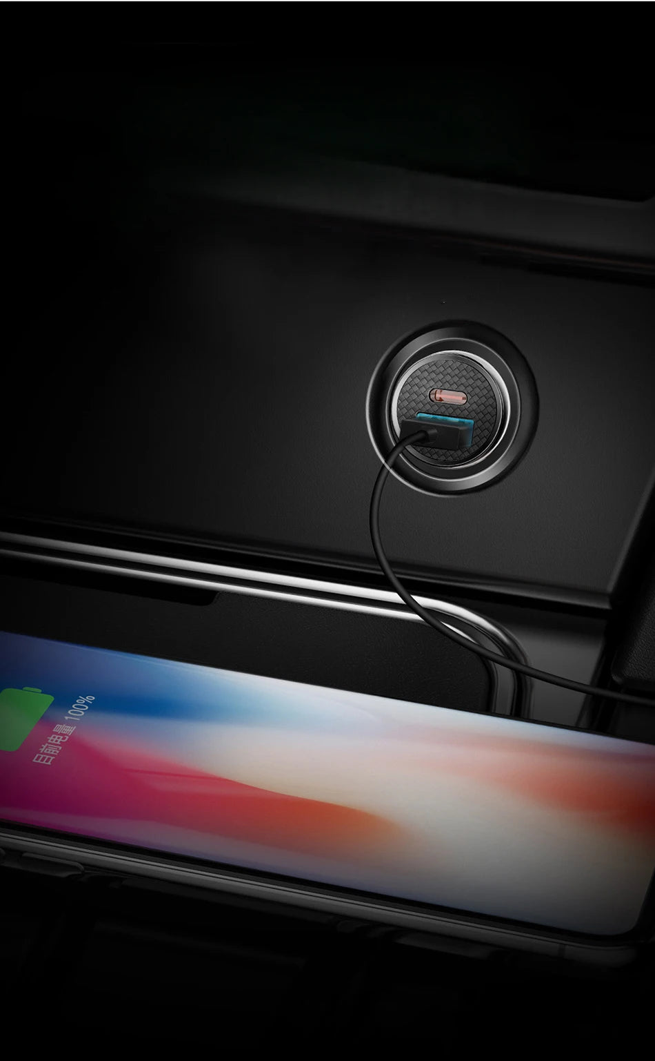 Baseus USB Car Charger Quick Charge Fast Car USB Charger