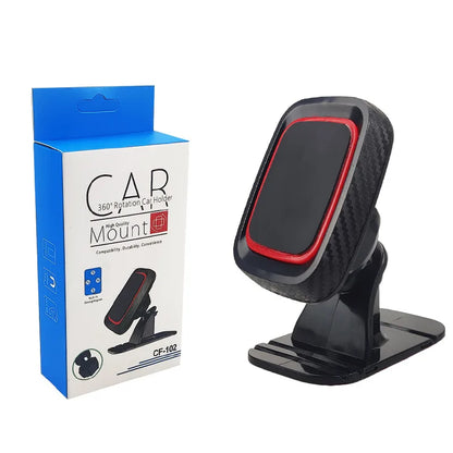 Universal Magnetic Car Phone Holder Mount 360 Rotation