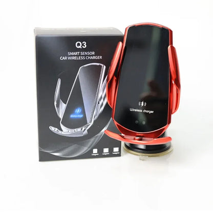 30W Car Wireless Charger Magnetic Automatic Car Mount Phone Holder