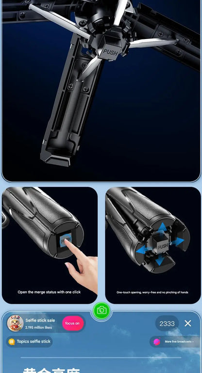 Upgraded Multi-Function Foldable Magnetic Phone Holder