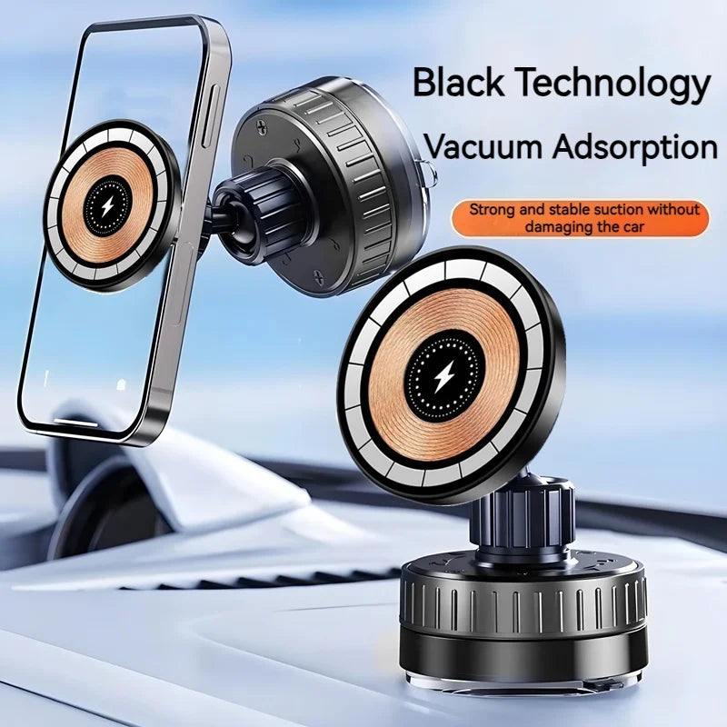15W Universal Magnetic Car Phone Wireless Charger Holder