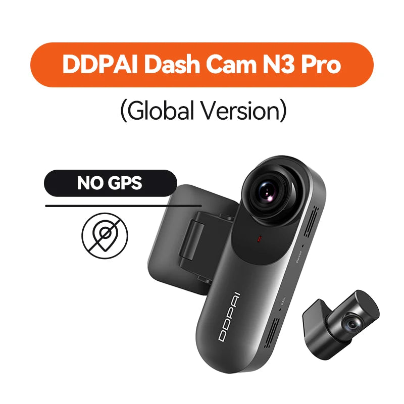 DDPAI Mola N3 Pro Dash Camera Driving Vehicle Cam