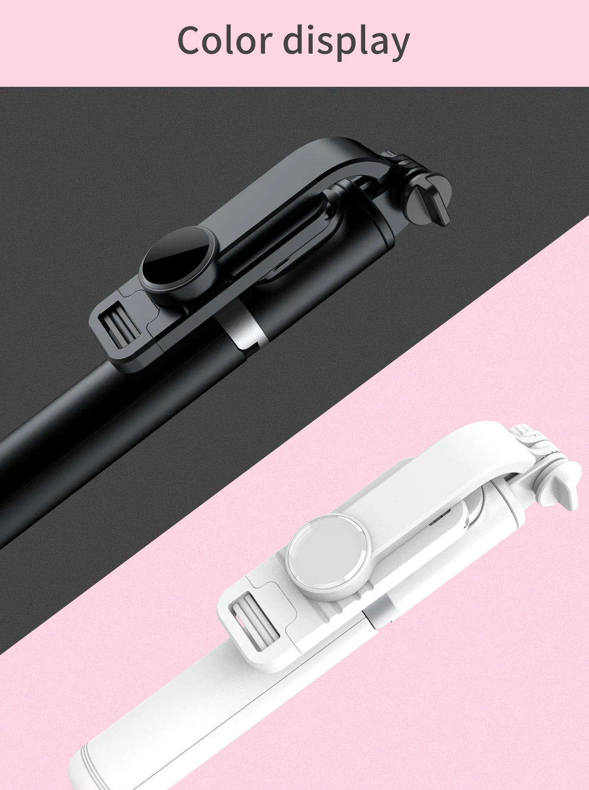 Q02 Foldable Tripod Selfie Stick Wireless Bluetooth