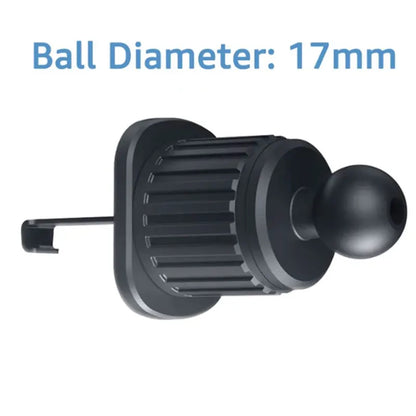 Car air outlet mobile phone holder extension arm rotary