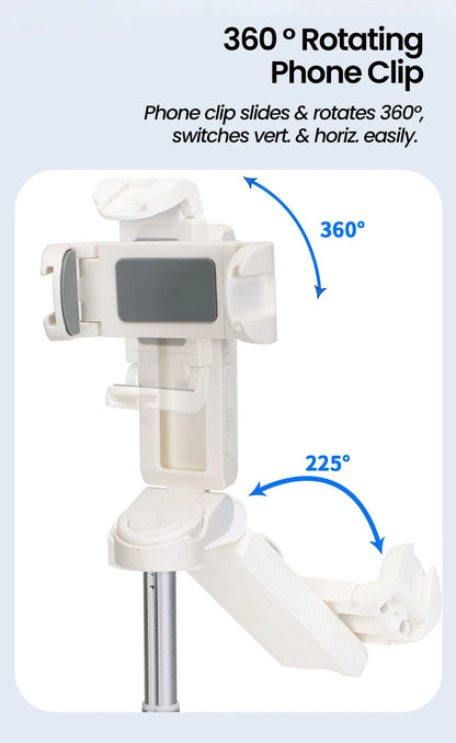 Mini Selfie Stick Wireless Bluetooth Portable Telescopic