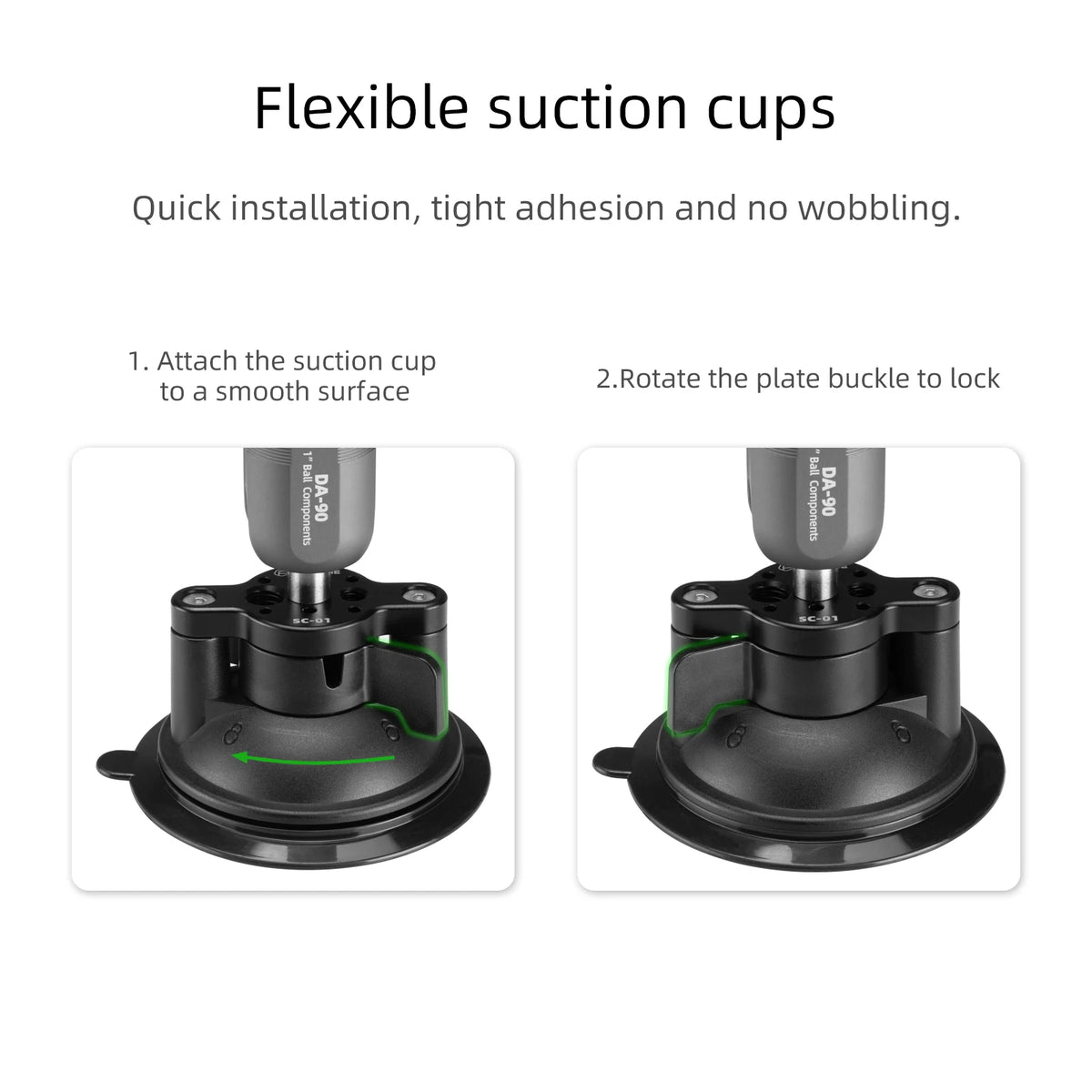 Car Mobile Phone Holder Mount GPS Suction Windshield Twist-Lock