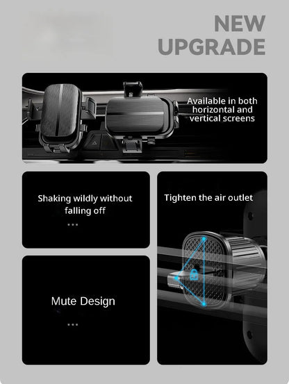 Flexible Cell Phone Holder Car, Phone Mount for Car Air Vent
