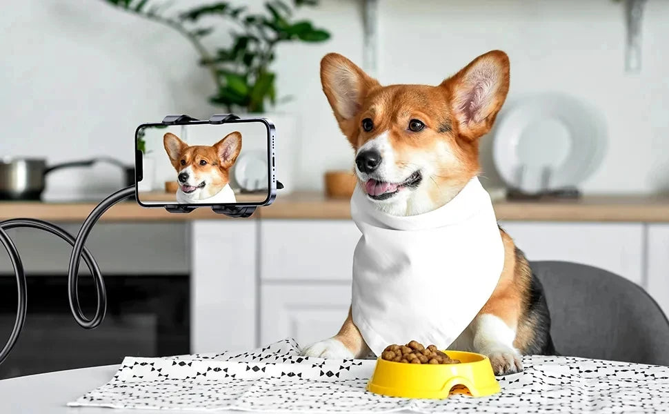 90cm Phone Holder Stand Lazy Bracket Headrest Bed 360