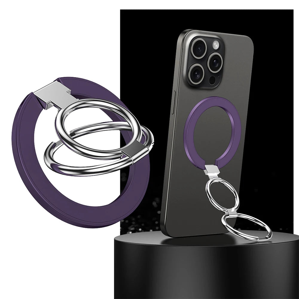 For Magsafe Magnetic 3 Sections 3 Circles Multiple Angles