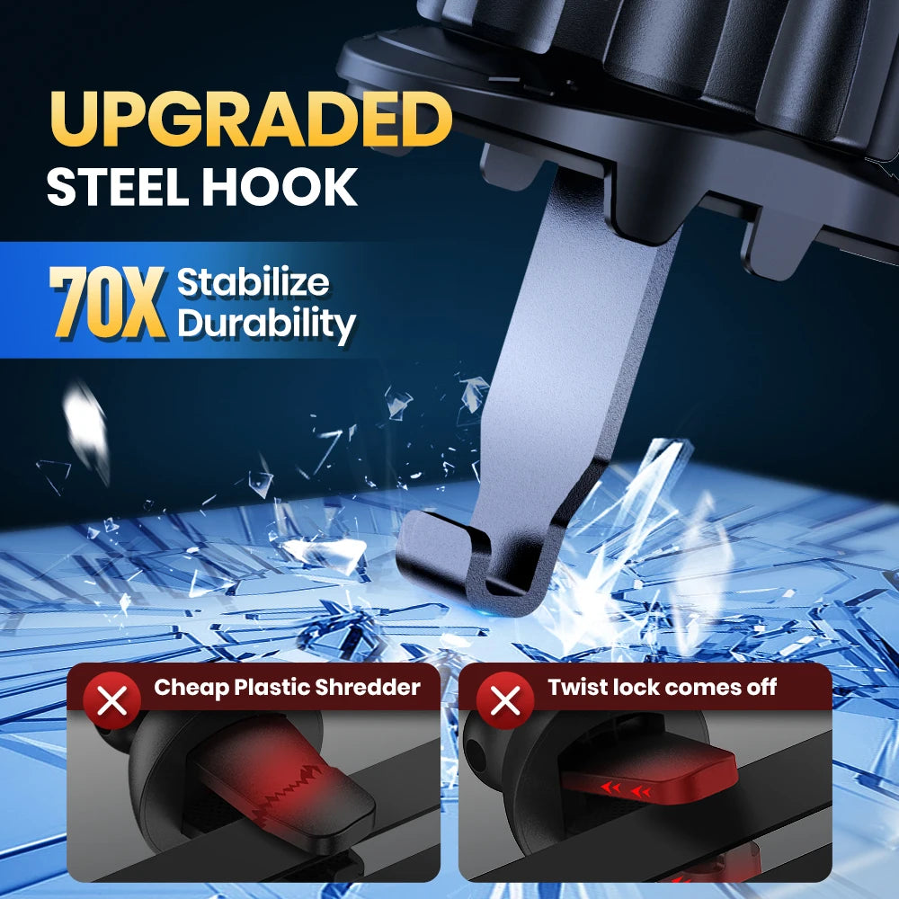 TOPK for Magsafe Car Phone Holder Powerful Magnetism