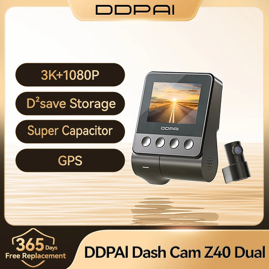 DDPAI Z40 Dash Cam Car Camera Recorder Wifi DVR