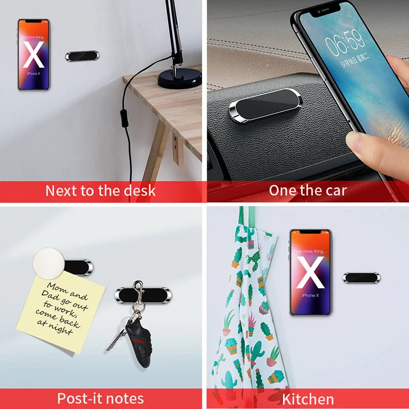 Strip Magnetic Holder Stand Magnet Cellphone Bracket