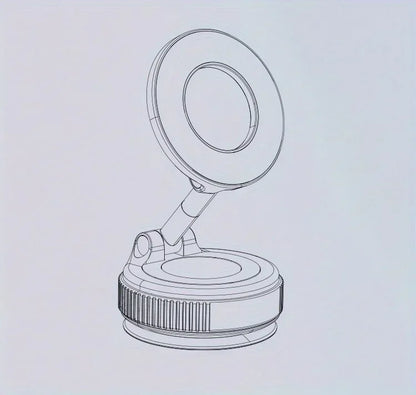 Adjustable Vacuum Magnetic Mount Car Phone Holder Upgrade