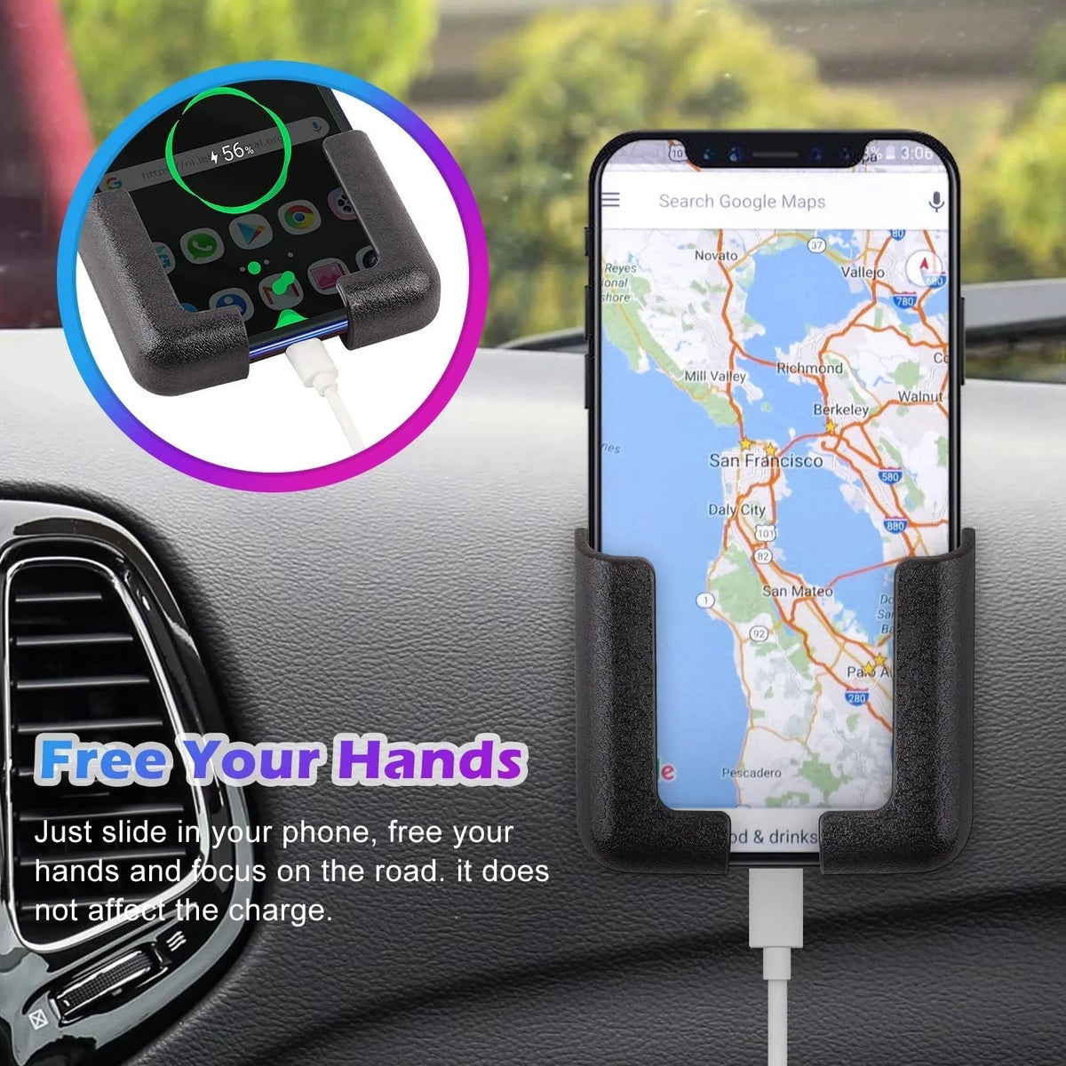 Self-adhesive Car Phone Holder