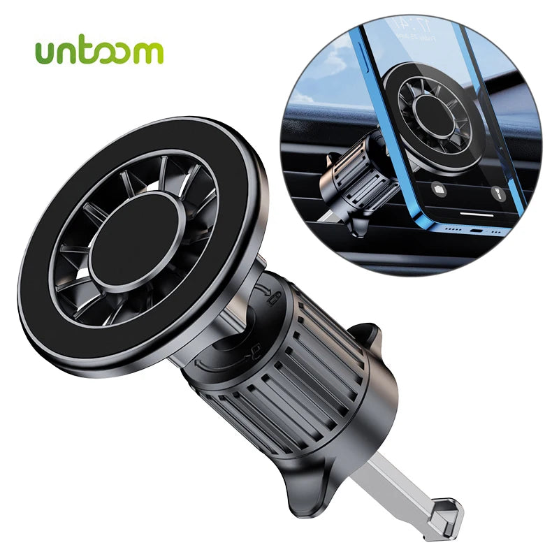 Magnetic Car Phone Holder Car Air Vent Cellphone Mount Clips