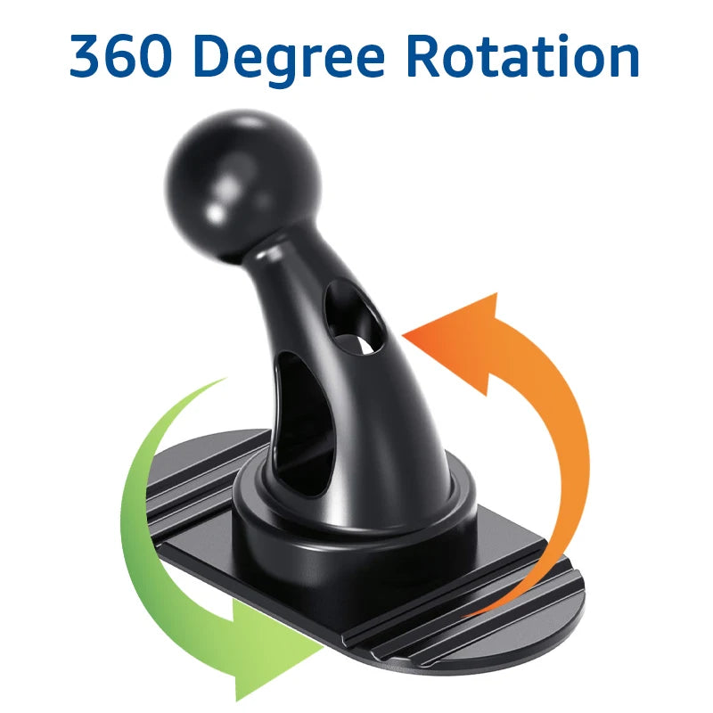 Universal 17mm Ball Head Sticker Base for Dashboard Car Phone Holder
