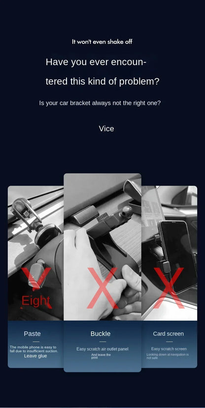 For Tesla Model 3 Model Y Magnetic Car Phone Holder