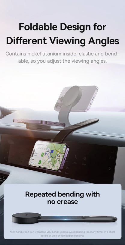 Baseus Magnetic Holder Car Phone Holder Stand Foldable