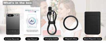 AI ChatGPT-4 Intelligent Voice Recorder App Control Recorder Summarize