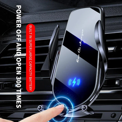Car Phone Holder 15W Wireless Fast Charger Magnetic Charger