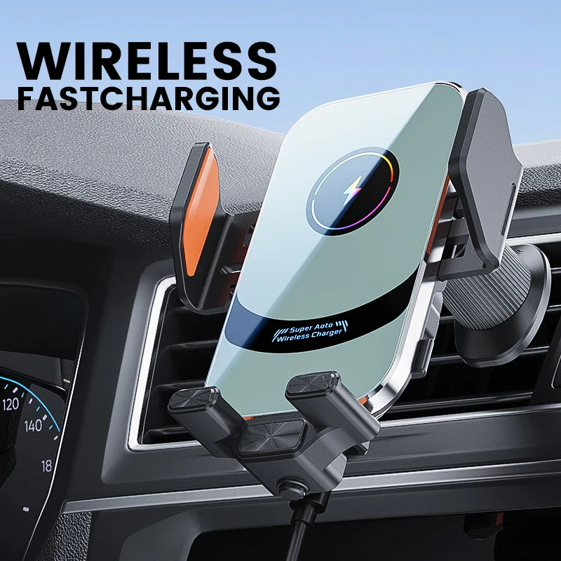 66W Wireless Car Phone Holder Fast Charging Magnetic Charger
