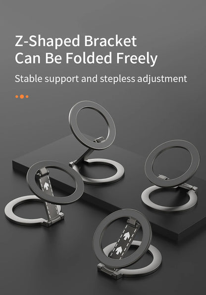 Double-Sided Magnetic Attraction Cell Phone Circular Holder