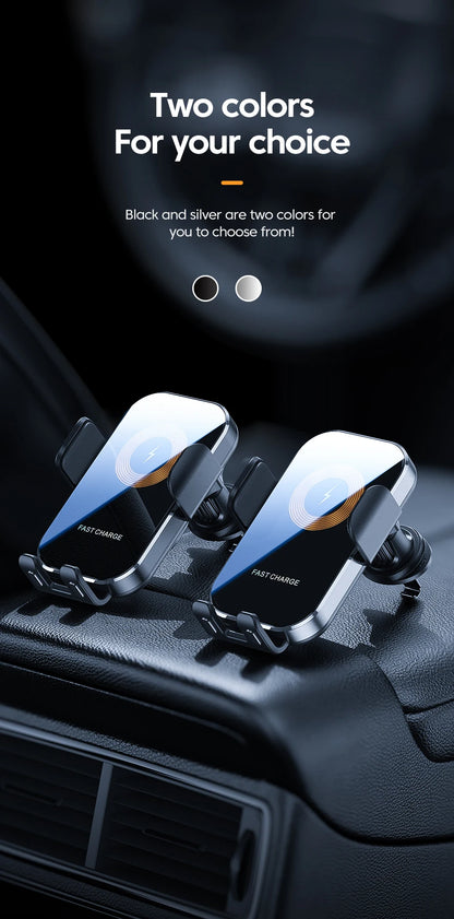 Universal Car Wireless Charger Auto Car Mount Phone Holder