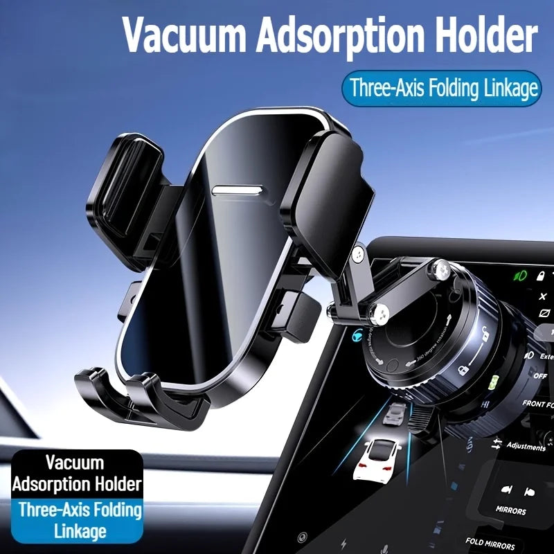 Lcars New Car Dashboard Phone Holder with Strong Vacuum Suction