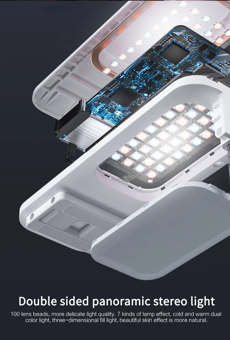 Phone Holder Lampe Selfie Fill Light Support Portable Pour Stand