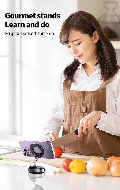 Folding Strong Magnet Magnetic Phone Holder 360° Rotation
