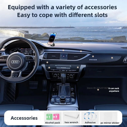 Ultra Magnetic Rotation Car Mount Dashboard Bracket 360 Degree