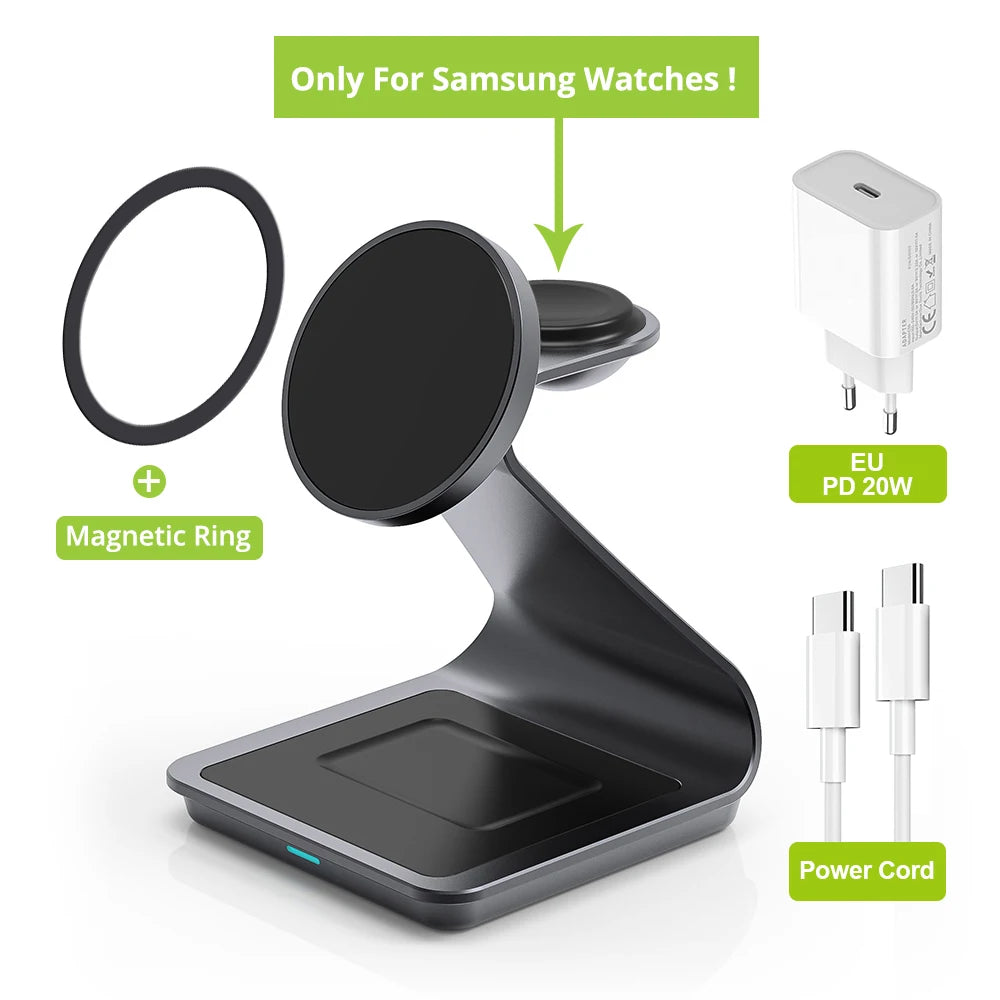 Bonola Magnetic 3 in 1 Wireless Charger Station