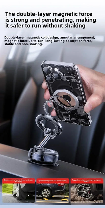 Super Strong N52 Magnetic Phone Holder Upgraded ABS 360°