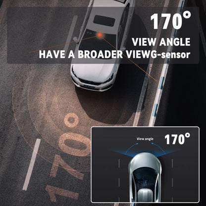 Newes 3Camera 1080P HD Dash Cam Hide Car Recording Camera