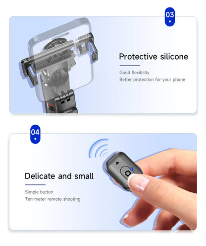 MEUYAG Monopod Remote Shutter Bluetooth Selfie Stick