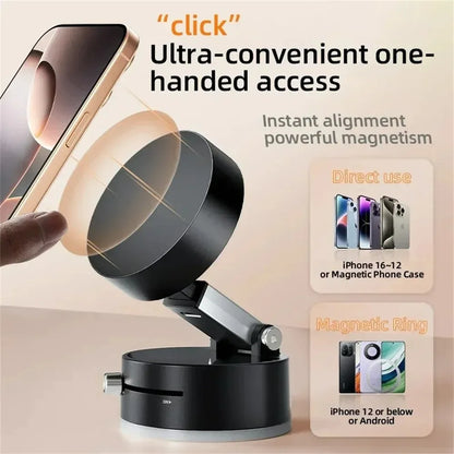 Ultra Magnetic Phone Holder Foldable Car Phone Mount Dashboard