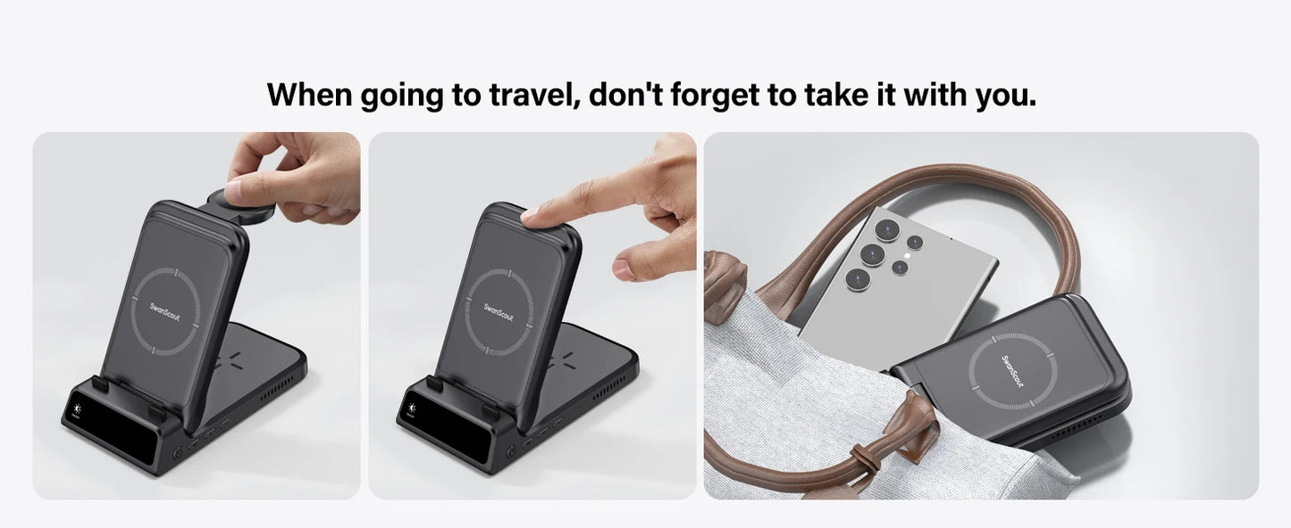 703S Wireless Charger Charging Station for Galaxy Watch