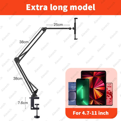 GOYN Metal Tablet Stand, Foldable 360° Rotating Holder