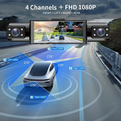 360° Car DVR 1080P Video Recorder Dash Cam for Car