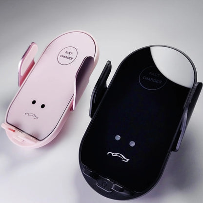 Car Phone Holder Wireless Charging Magnetic Phone Holder Car