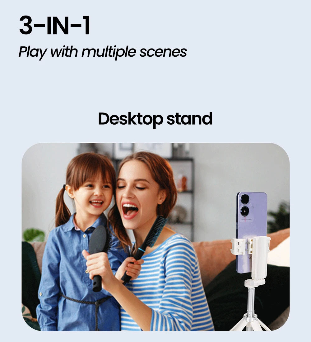 Mini Selfie Stick Wireless Bluetooth Portable Telescopic