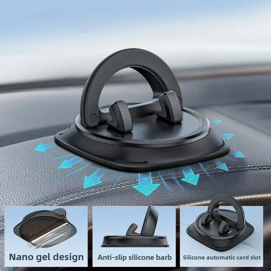 Universal Dashboard Car Phone Holder Mobile Stand GPS Support