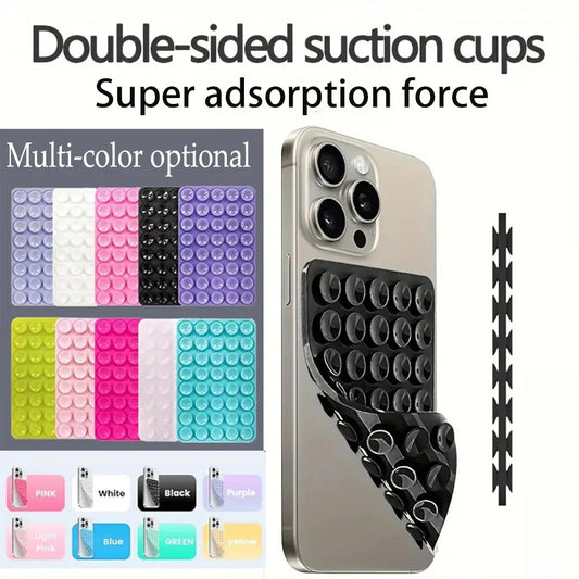 Silicone Suction Phone Case Mount Non Slip Suction Cup