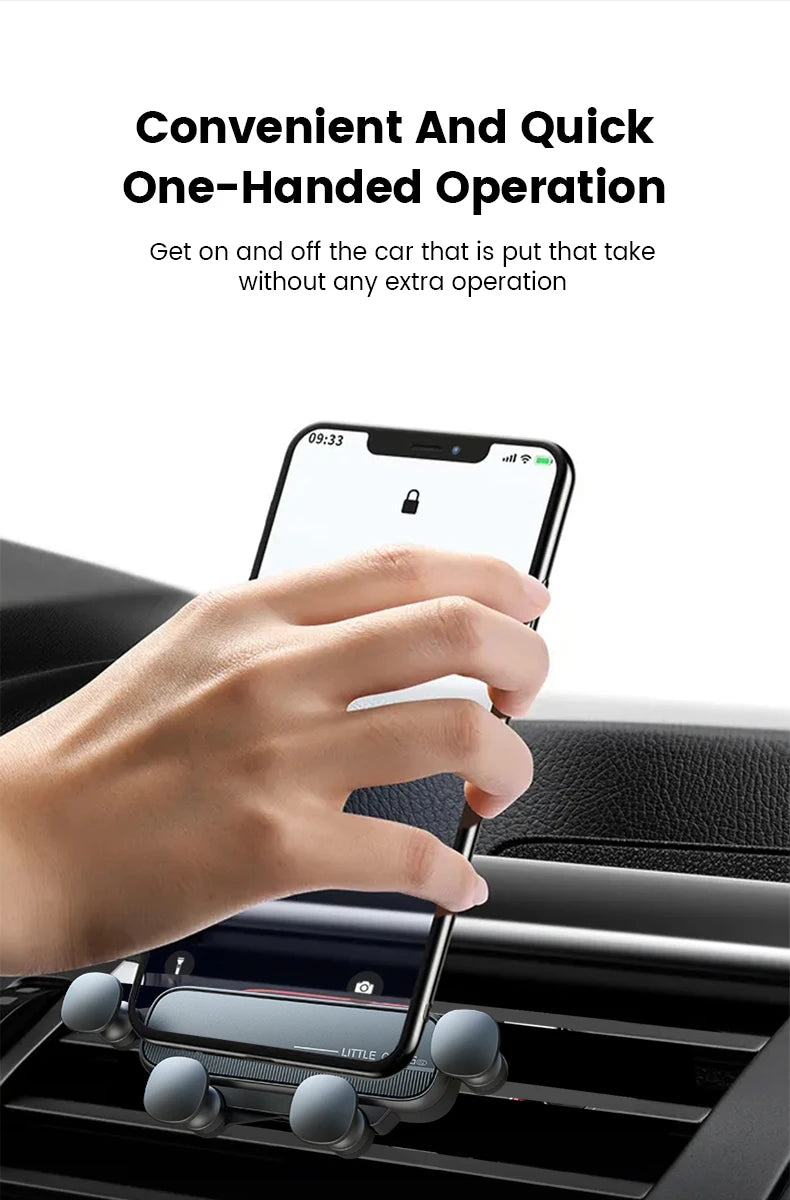 Gravity Car Phone Holder Air Vent Mount Cell Phone Holder in Car