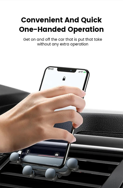 Gravity Car Phone Holder Air Vent Mount Cell Phone Holder