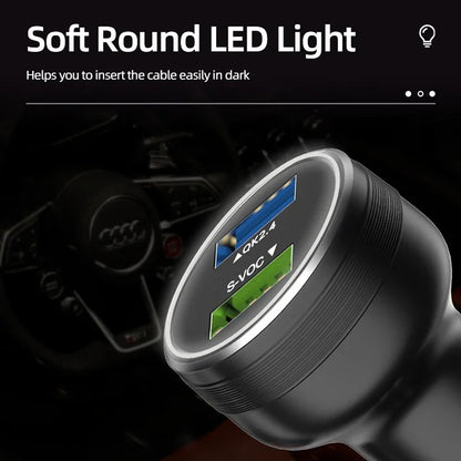 Car USB Phone Charger Fast Charging For Oneplus