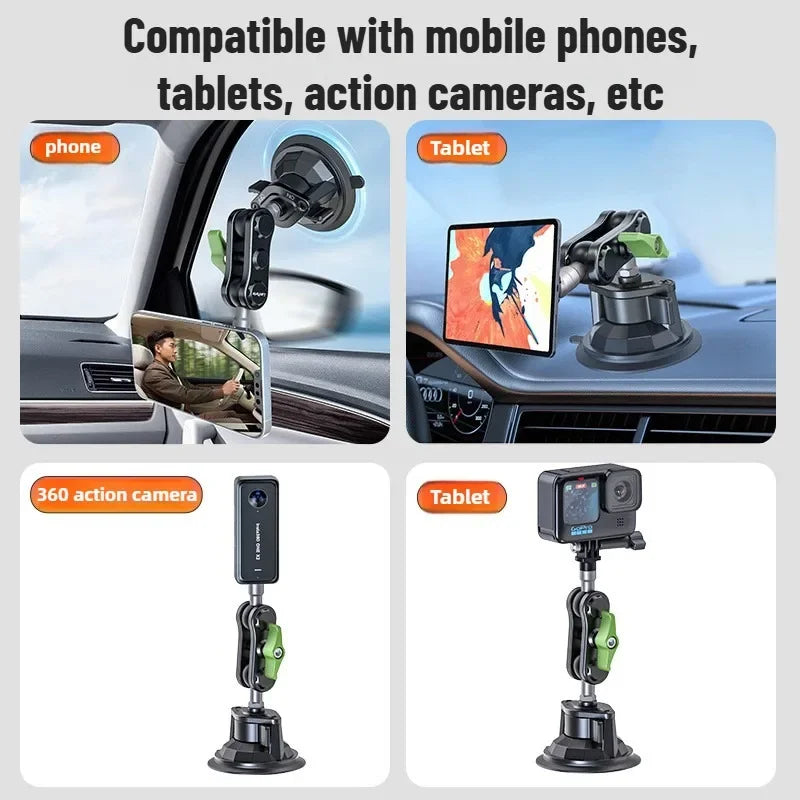 Lanparte Magnetic Phone Holder, Car Phone Mount, Suction Cup Phone Holder