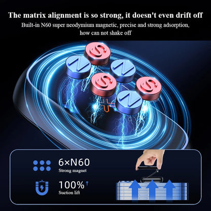 Magnetic Car Mount All-Metal Strongest Magnet Foldable