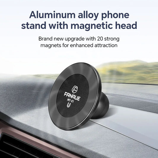 FANAUE Aluminum Magnetic Car Phone Holder Accessory
